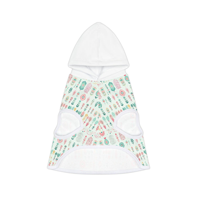 Boho Floral Pet Hoodie | Cozy Dog Sweater, Trendy Cat Apparel, Dog Lovers Gift, Cute Pet Fashion, Pet Costume for Every Occasion