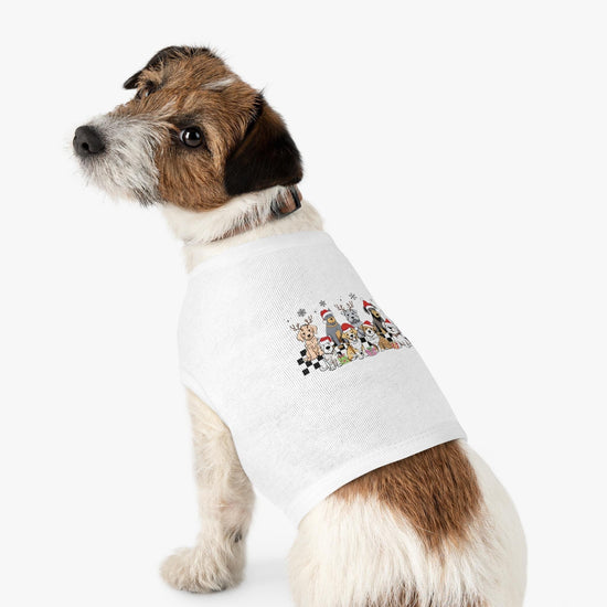 Camiseta navideña para perros, camiseta navideña para cachorros, ropa bonita para perros para las fiestas, disfraz para mascotas para celebraciones invernales, ropa para mascotas de invierno.