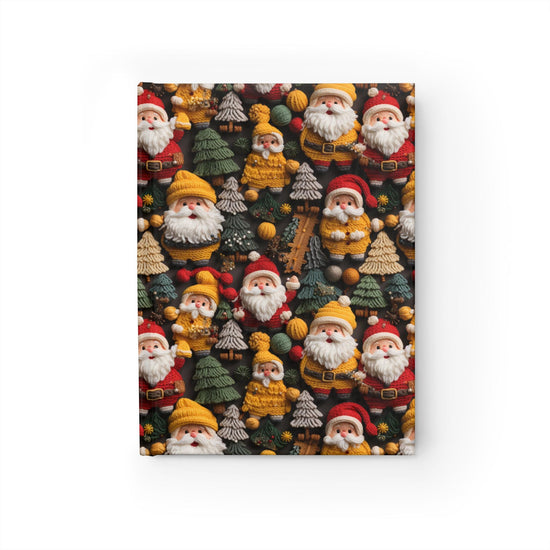 Festive Santa Journal - Perfect for Holiday Planning, Gift Lists, Christmas Memories, Journal Your Thoughts, Holiday Decor