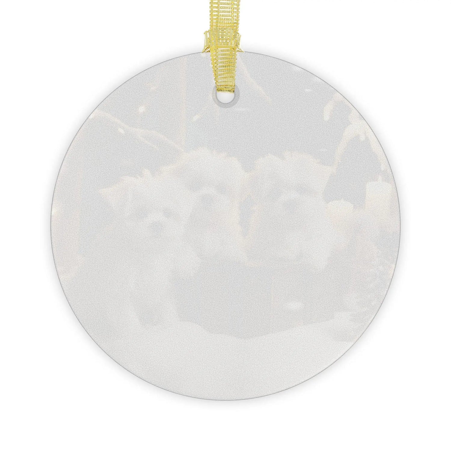 Glass Ornaments - Maltese Puppy Dog Lover Holiday Tree Decoration Home Decor Christmas Designs, Gift for Pet Lovers, Cute Dog Ornament, The Aurora Touch