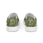Stylish All Over Print Vibrant Women’s Slip-On Canvas Shoes - Unique Artistic Footwear for Every Occasion