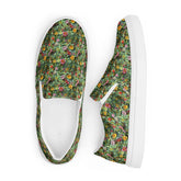 Stylish All Over Print Vibrant Women’s Slip-On Canvas Shoes - Unique Artistic Footwear for Every Occasion