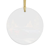 Acrylic Ornaments, Red lamborghini, Holiday Design, Designer ornament, Luxury Ornament, Christmas tree ornament, Christmas Decor