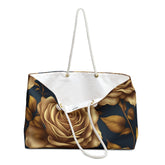 Elegant Floral Weekender Bag, Travel Tote for Women, Stylish Overnight Bag, Lightweight Beach Bag, Perfect Gift for Mother&