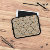 Floral Laptop Sleeve, Nature-Inspired Tech Case, Perfect Gift for Students, Eco-Friendly Accessory, Laptop Bag for Travel, Mother&