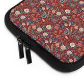 Bohemian Floral Laptop Sleeve, Chinioise Stylish Tech Organizer, Gift for Students, Work & Travel Accessory, Computer Case
