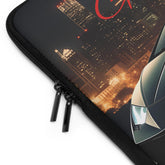 Personalized Car Lover Laptop Sleeve, Cool Tech Accessory, Perfect Gift for Him, Black Lamborghini, Car Enthusiast