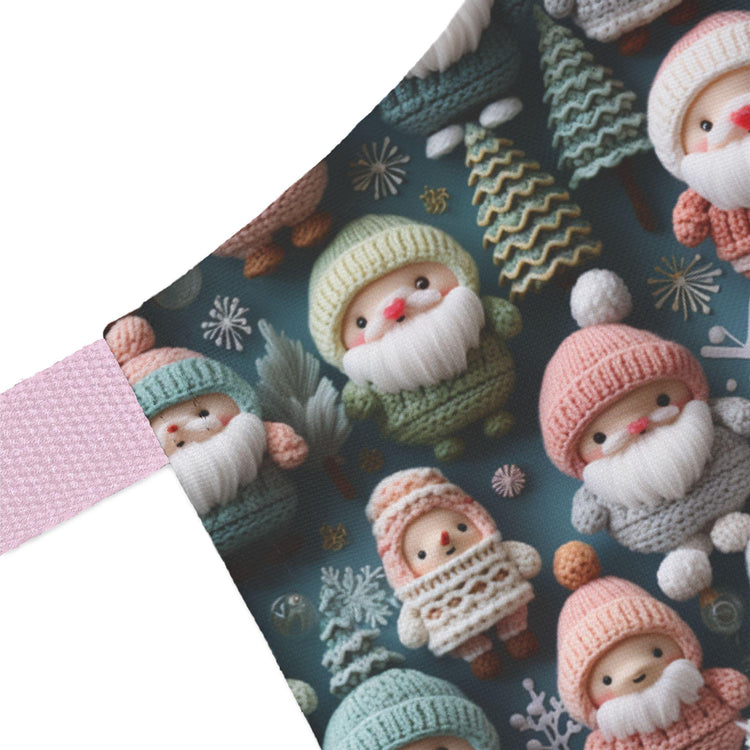 Christmas Holiday Apron, 5-Color Straps - Festive Cooking & Baking Kitchen Accessory, Xmas Chef Apron, Gift for Cooks, Adjustable Tie Apron,