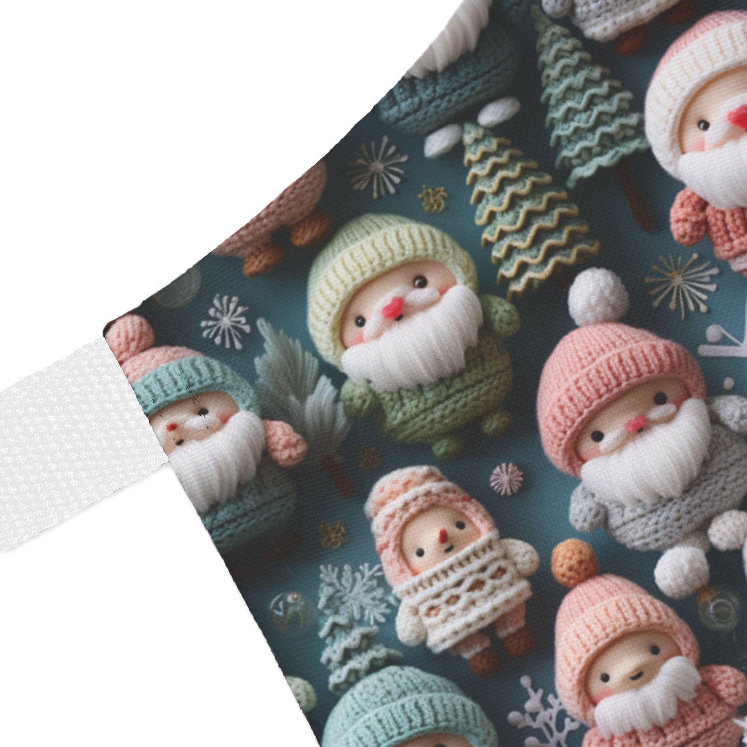 Christmas Holiday Apron, 5-Color Straps - Festive Cooking & Baking Kitchen Accessory, Xmas Chef Apron, Gift for Cooks, Adjustable Tie Apron,