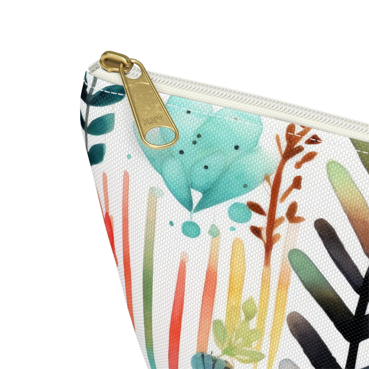 Floral Accessory Pouch - Nature-Inspired Makeup Bag, Travel Organizer, Gift for Her, Summer Vibes, Floral Print, Boho Style