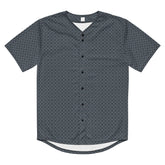 Men’s Geometrical Recycled Baseball Jersey – Eco-Friendly Athletic Wear with Relaxing Casual Stylish Design