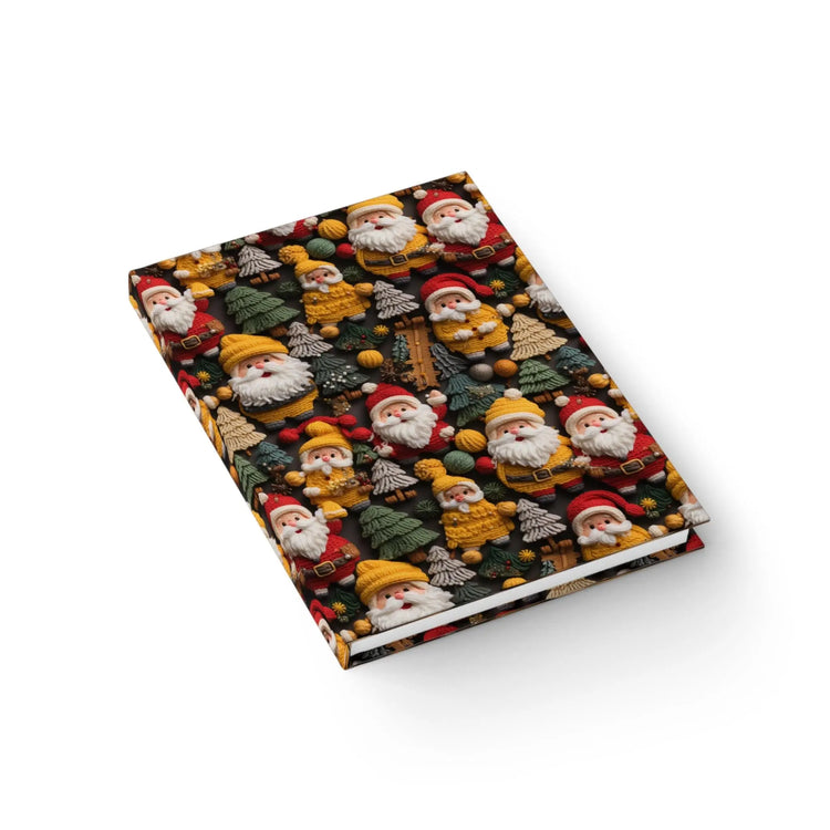Festive Santa Journal - Perfect for Holiday Planning, Gift Lists, Christmas Memories, Journal Your Thoughts, Holiday Decor The Aurora Touch