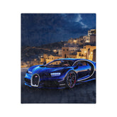 Luxury Velveteen Microfiber Blanket for Car Enthusiasts, Cozy Home Decor, Perfect Gift for Birthdays, Father&