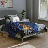 Luxury Velveteen Microfiber Blanket for Car Enthusiasts, Cozy Home Decor, Perfect Gift for Birthdays, Father&