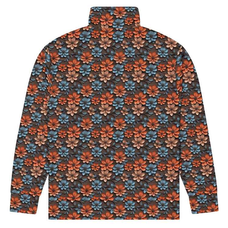 Beautiful Floral Pattern Female Unisex Track Jacket – Stylish & Comfortable Sportswear for Every Season