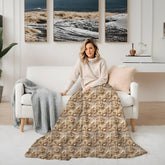 Elegant Velveteen Microfiber Blanket for Cozy Comfort, Luxurious Home Decor, Gift for Weddings, Valentine&