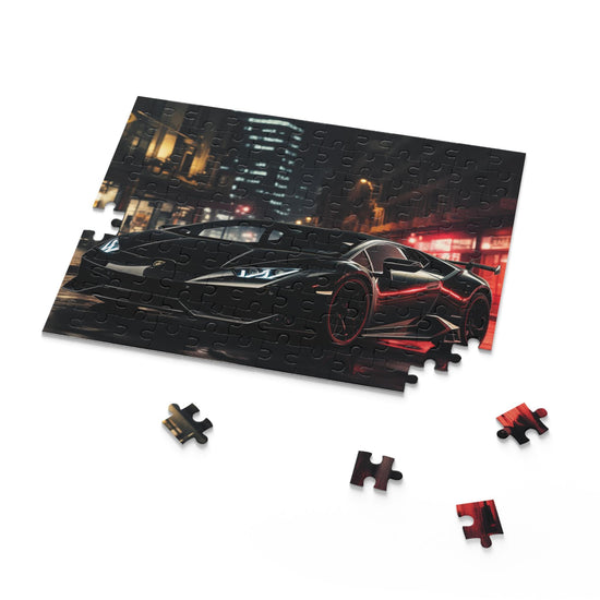 Luxury Sports Car Puzzle, Ideal Gift for Enthusiasts, 120-500 Piece Options, Perfect for Game Night, Auto Lovers, Home Decor, Lamborghini