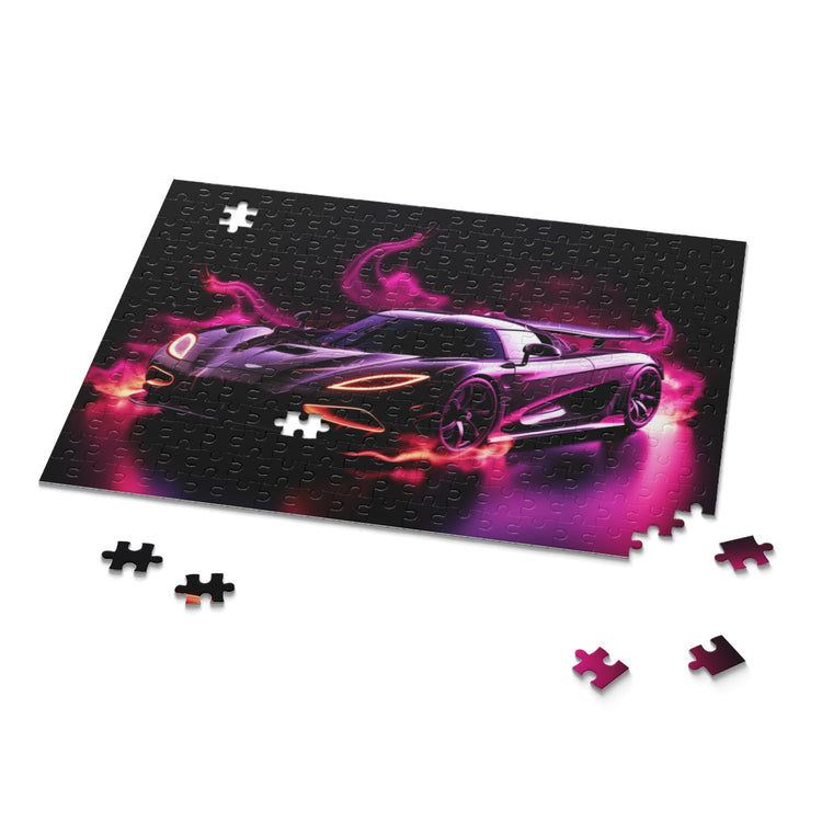 Sporty Car Puzzle - 120 to 500-Piece Jigsaw, Race Car Lover Gift, Family Game Night, Teen Boy Gift, Unique Home Decor