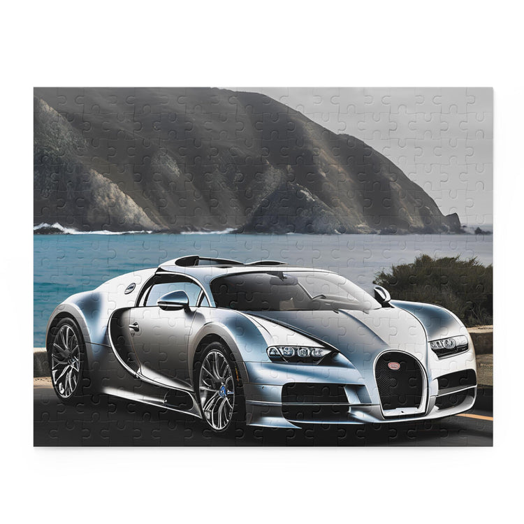 Luxury Car Puzzle, Stunning 3D Bugatti Jigsaw, Perfect Gift for Car Lovers, Family Game Night, Home Decor, 120, 252, 500-Piece