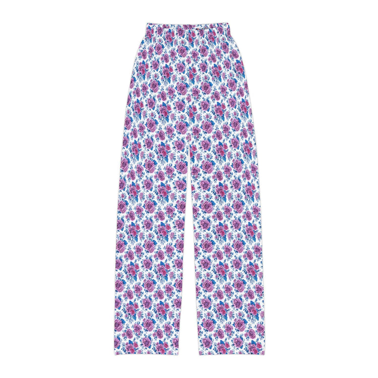 Floral Kids Lounge Pants - Cozy Sleepwear, Play Pants, Gifts for Birthdays, Summer Vibes, Relaxing Days, Holiday Pajama Pants, girl