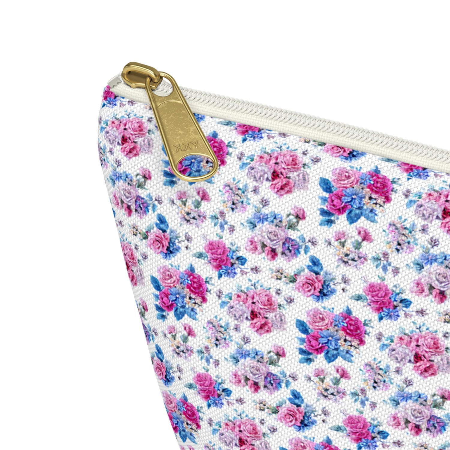 Floral Accessory Pouch, Makeup Bag, Cosmetic Bag, Travel Organizer, Gift for Her, Flower Print Pouch