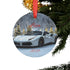 Personalized Holiday Acrylic Ornament, Custom Car Ornament, Christmas Decor, Unique Gift for Car Lovers, 2024 Decor, White Ferrari The Aurora Touch