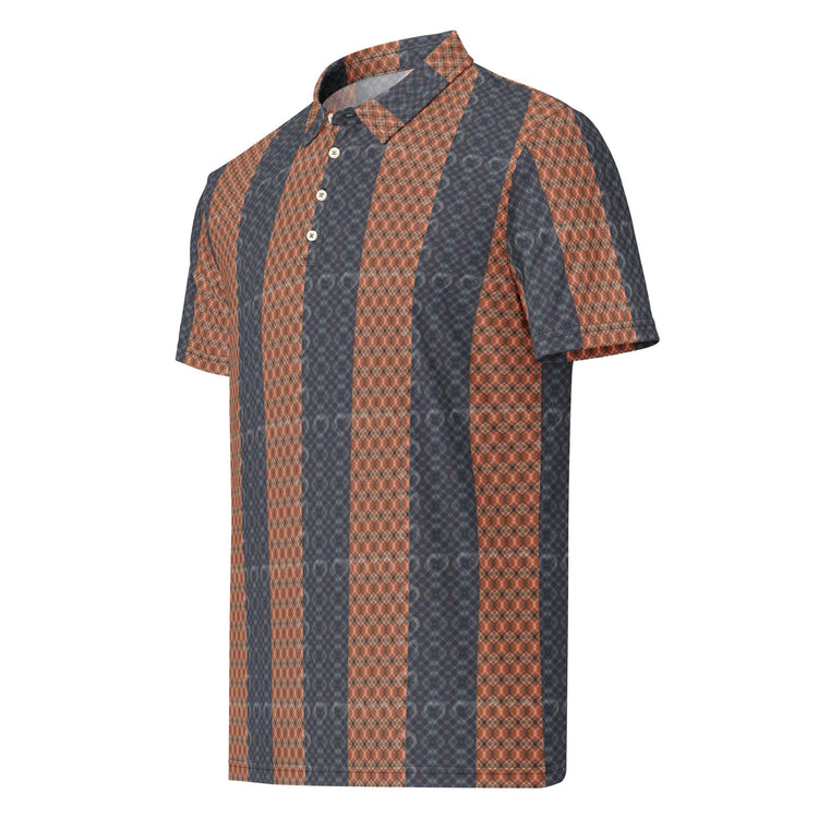 Men’s All-Over Print Slim Fit Polo | Stylish Trendy Design | Pattern Shirt | Comfortable Fabric | Fashionable Polo for Casual & Dressy Looks