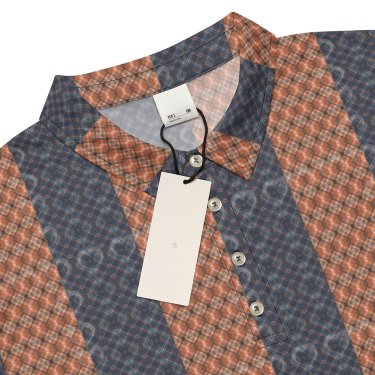 Men’s All-Over Print Slim Fit Polo | Stylish Trendy Design | Pattern Shirt | Comfortable Fabric | Fashionable Polo for Casual & Dressy Looks