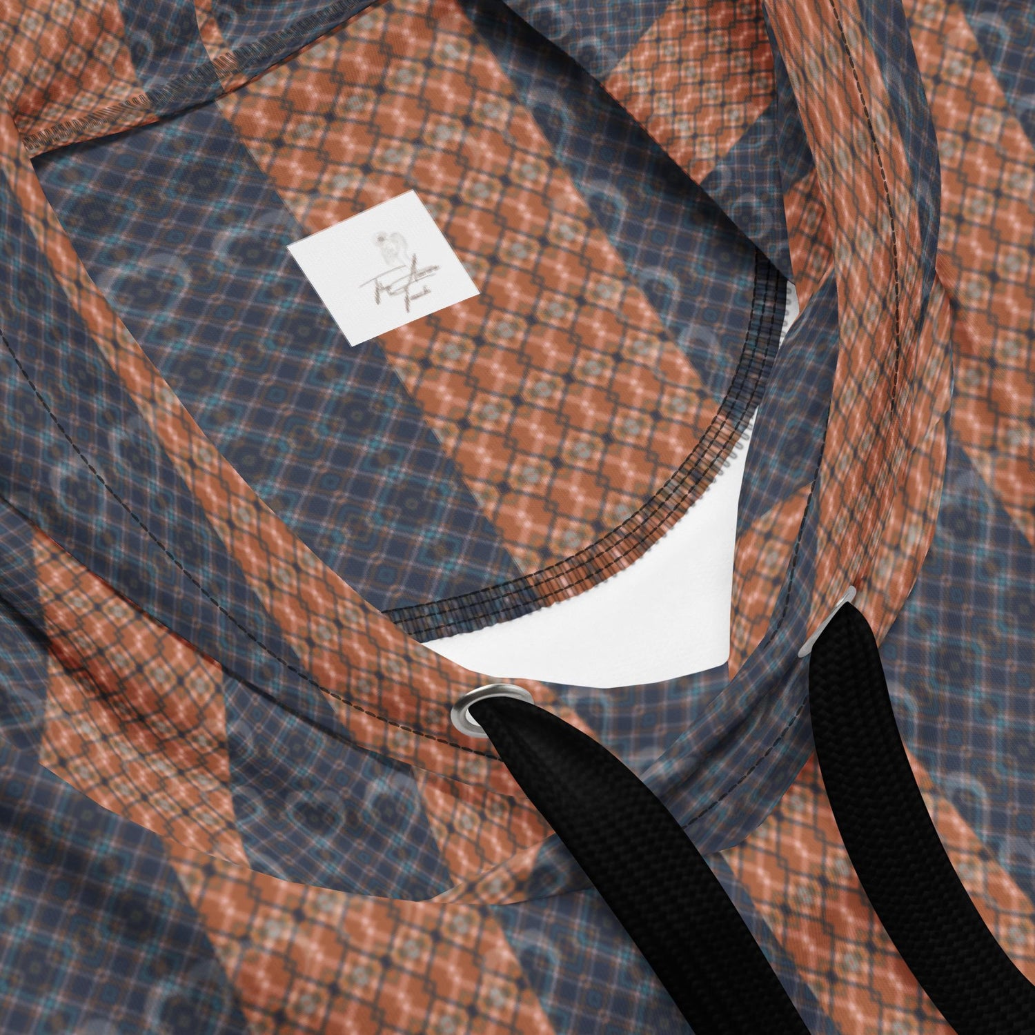 Trendy Geometric Pattern Men&