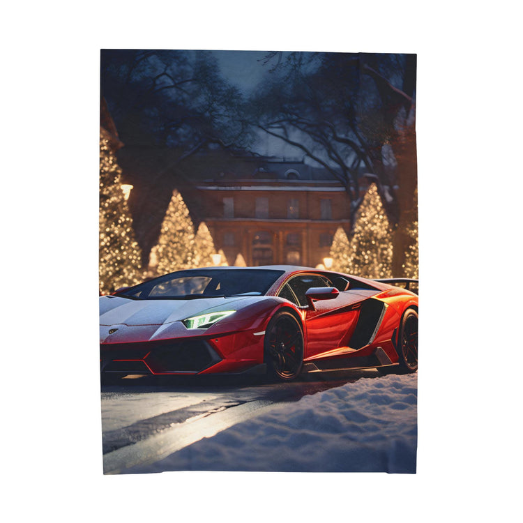 Velveteen Plush Blanket, Luxury blankets, Holiday Blankets, Bedroom Blanket, Couch Throw, Lamborghini Portrait, Boys Bedroom, Warm Cozy Blanket
