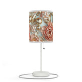 Floral Table Lamp, Elegant Decor, Bedside Lighting, Home Gift, Bedroom Decoration, Modern Lighting Fixture, Flower Design