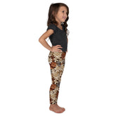 Whimsical Floral All-Over Print Leggings for Kids - Soft, Stylish, and Comfortable!