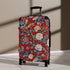 Floral Suitcase for Travel, Stylish Luggage for Women, Unique Vacation Gear, Trendy Travel Accessory, Perfect Gift for Travelers