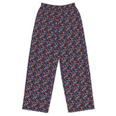 Vibrant Women’s All-Over Print Wide-Leg Pants - Colorful, Comfortable, and Chic