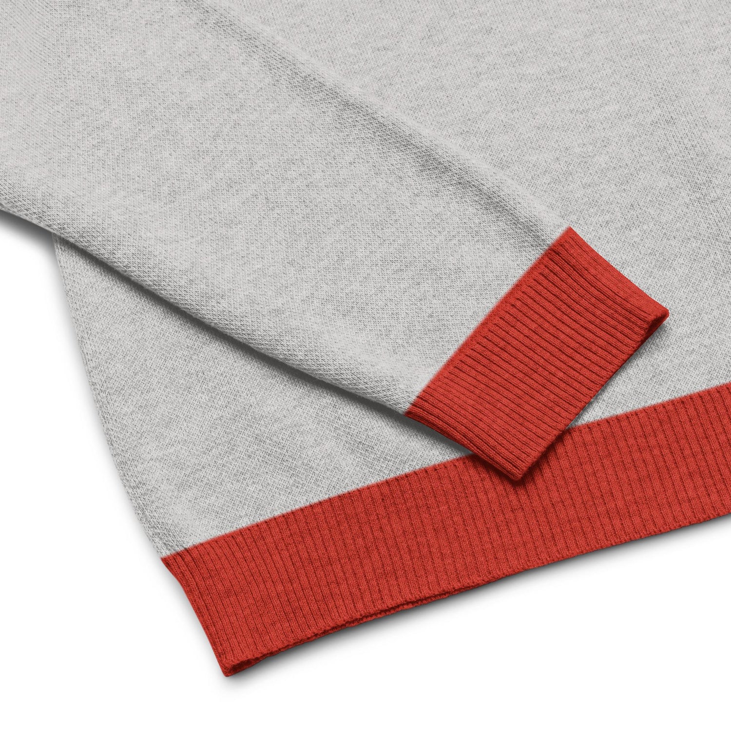 Festive Knitted Christmas Fun Cat Design Crew Neck Sweater – Purrfect Holiday Style