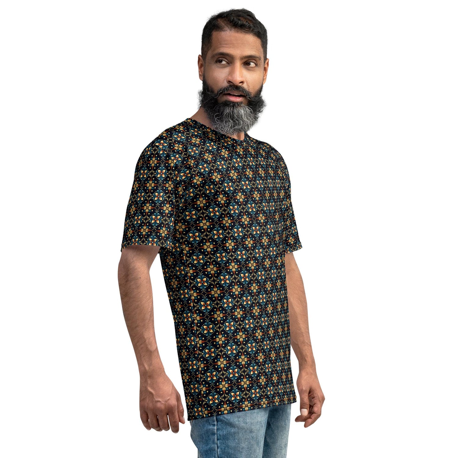 Stylish Geometric All-Over Print Men&