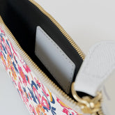 Colorful Floral Mini Clutch Bag - Perfect for Parties, Travel, Gifts, Makeup Organizer, and Festivals The Aurora Touch