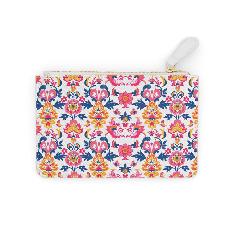 Colorful Floral Mini Clutch Bag - Perfect for Parties, Travel, Gifts, Makeup Organizer, and Festivals The Aurora Touch