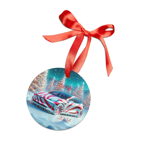 Personalized Acrylic  Ornament | Holiday Decor | Custom Car Ornament | Christmas Gift | Keepsake for Family & Friends | 2024