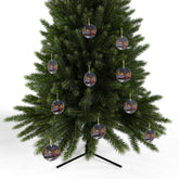 Acrylic Ornaments, Red lamborghini, Holiday Design, Designer ornament, Luxury Ornament, Christmas tree ornament, Christmas Decor