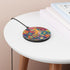 Colorful Floral Wireless Charger | Fast Charging Pad with Vibrant Design, Tech Gift, Home Decor, Bohemian Style, Birthday Present