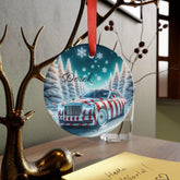 Personalized Acrylic Christmas Ornament, Custom Holiday Decor, Custom Name Ornament, Unique Tree Decoration, Rolls Royce Ornament The Aurora Touch