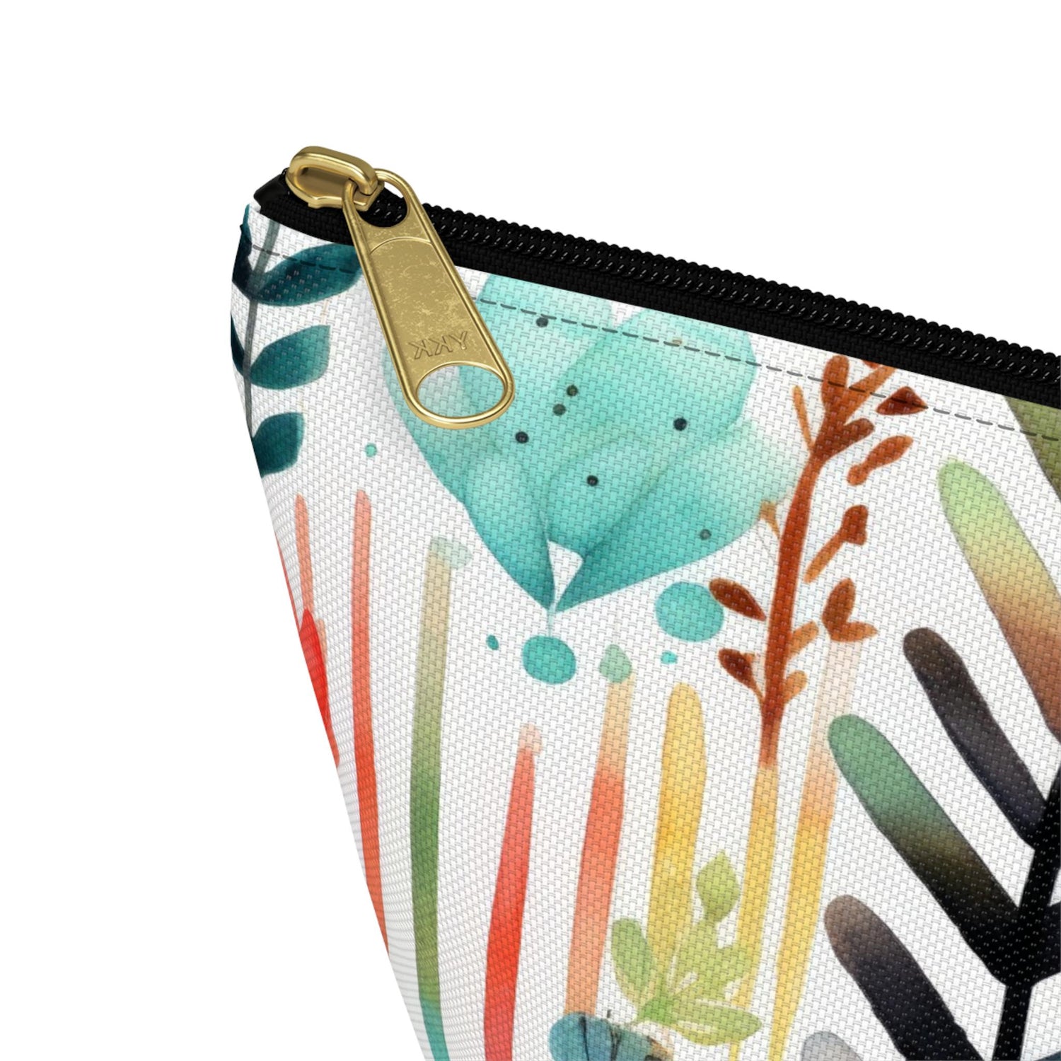 Floral Accessory Pouch - Nature-Inspired Makeup Bag, Travel Organizer, Gift for Her, Summer Vibes, Floral Print, Boho Style