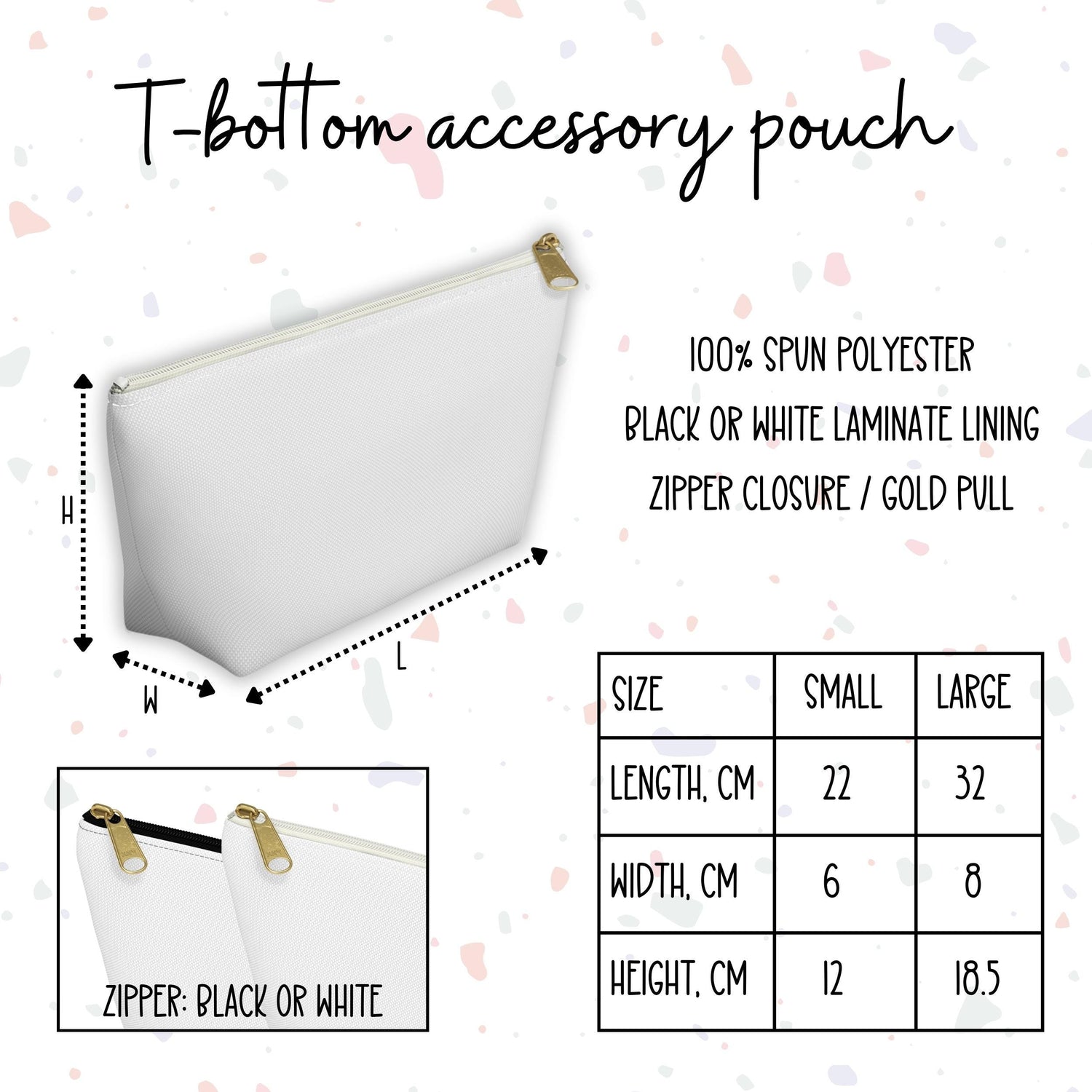 Floral Accessory Pouch - Nature-Inspired Makeup Bag, Travel Organizer, Gift for Her, Summer Vibes, Floral Print, Boho Style