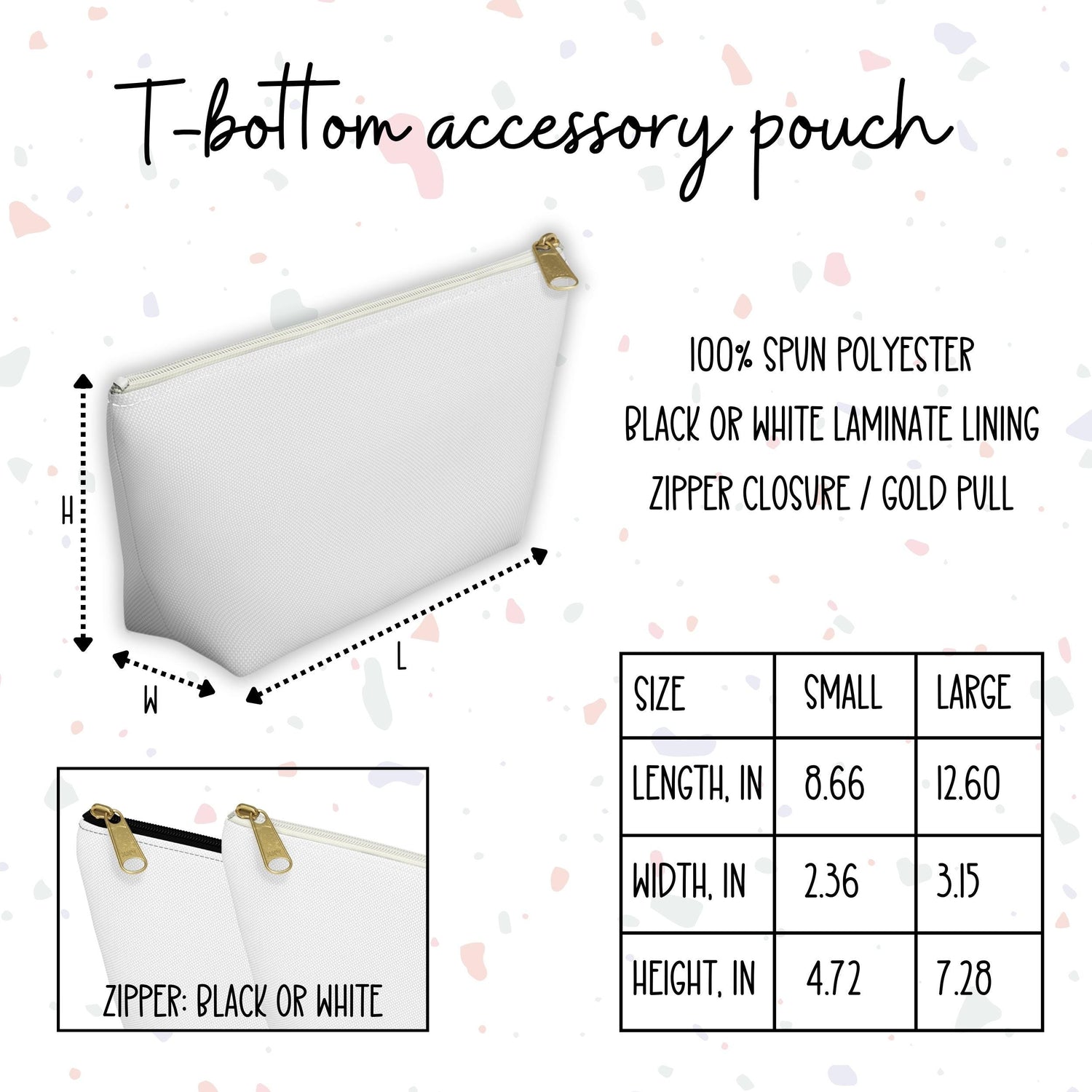 Floral Accessory Pouch, Stylish Makeup Bag, Travel Organizer, Gift for Her, Spring Floral Design, Cute Toiletry Bag