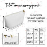 Floral Accessory Pouch, Stylish Makeup Bag, Travel Organizer, Gift for Her, Spring Floral Design, Cute Toiletry Bag