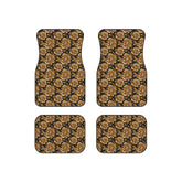 Elegant Floral Car Mats Set, Stylish Floor Mats for Cars, Vintage Rose Design for Home Decor, Unique Gift for Car Lovers, Car Accessories