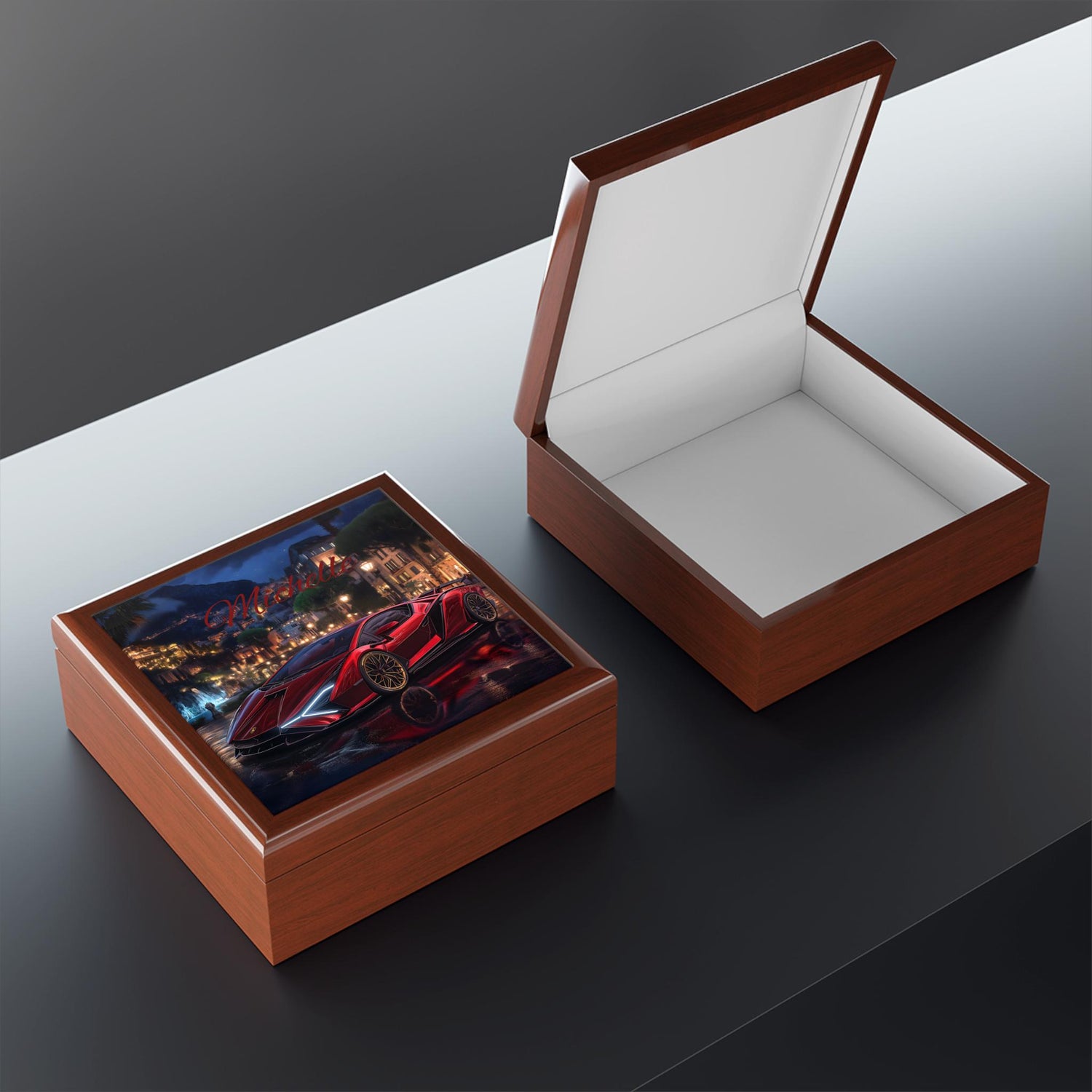 Luxury Car Jewelry Box, Personalized Gift, Elegant Storage, Car Enthusiast Keepsake, Holiday Presents