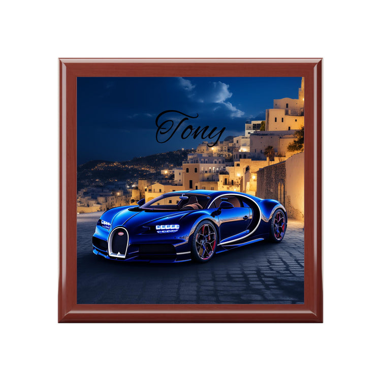Personalized Luxury Jewelry Box, Custom Car Decor, Gift for Him, Elegant Keepsake, Birthday, Anniversary, Father&