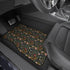 Floral Car Mats Set, Stylish Vehicle Floor Mats, Perfect for Flower Lovers, Great Gift for Home Decor, Car Accessories